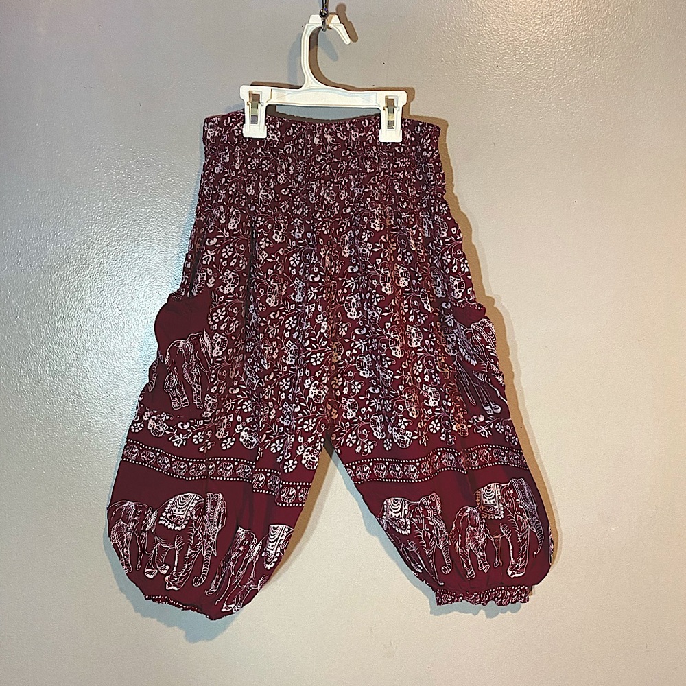 Harem Pant - Knee Length w/ Pockets